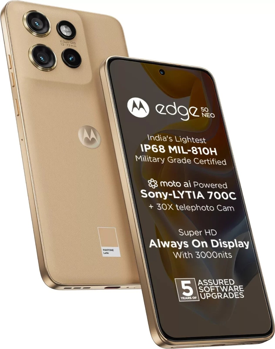 MOTOROLA Edge 50 Neo(Latte 256GB 8GB RAM) 6.4