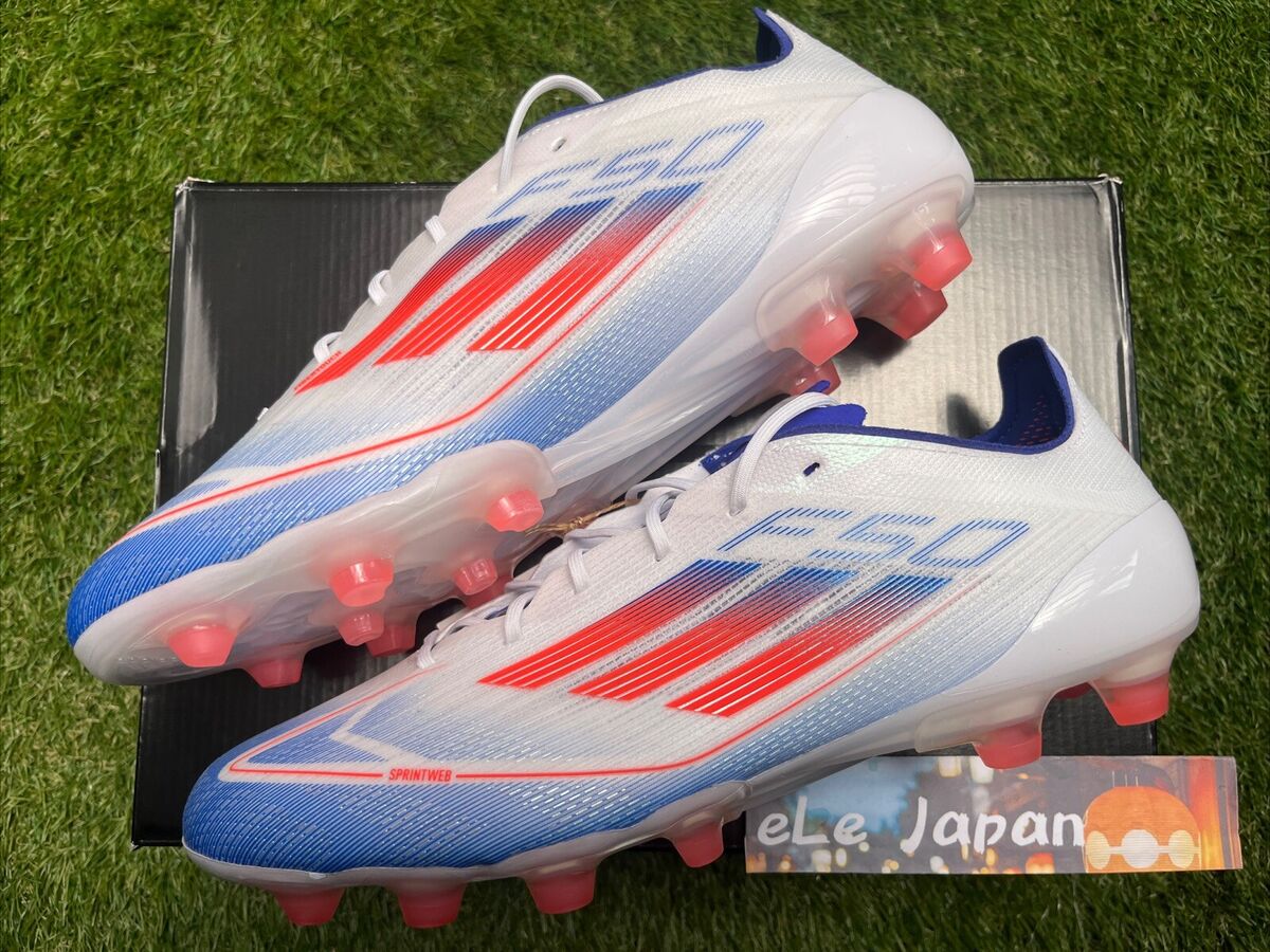 adidas F50 ELITE HG/AG IF1312 White/Solar Red/Lucid Blue adidas F50 ELITE HG/AG IF1312 White/Solar Red/Lucid Blue