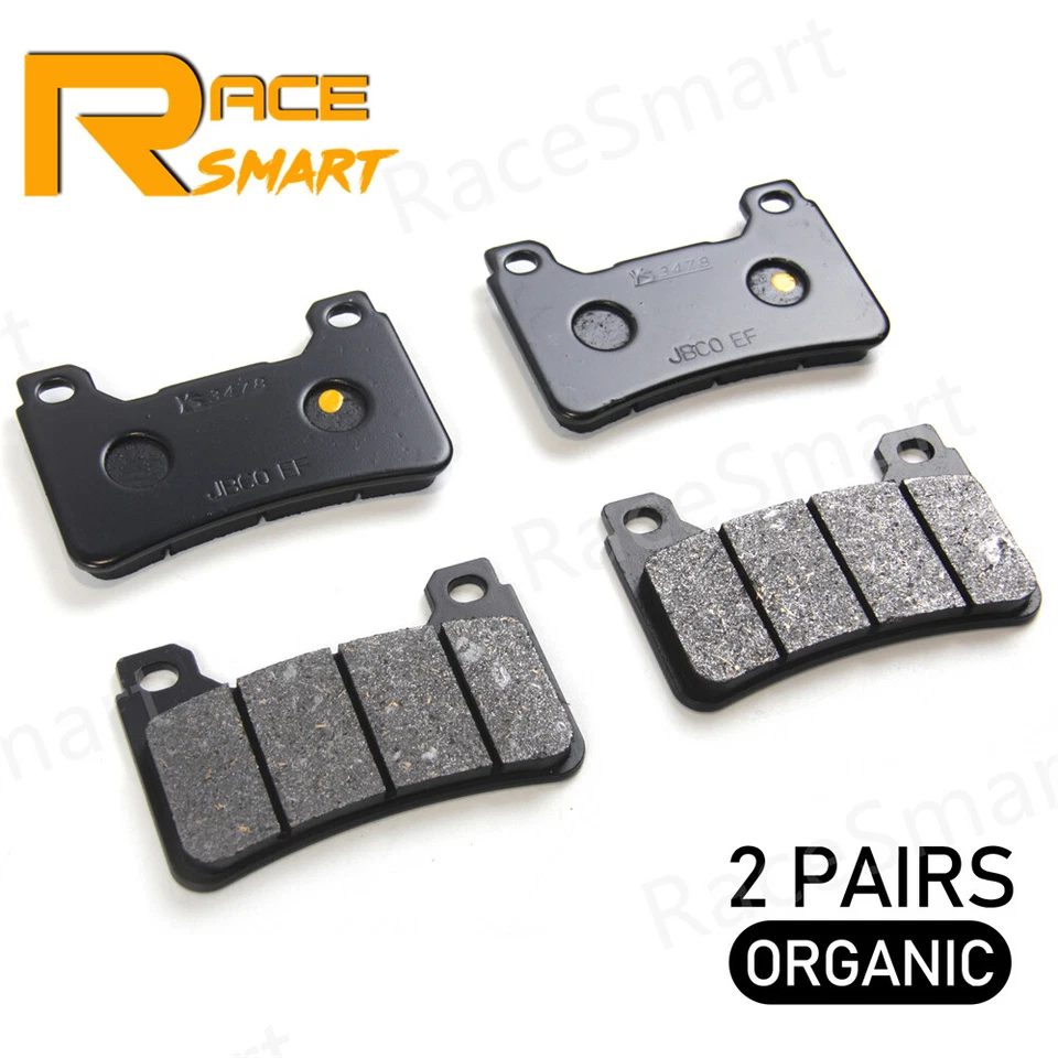 For Honda CB 1000 R CB1000R 2009-2015 Front Brake Disc Rotors Organic Brake Pads — 第 3/4 张图片