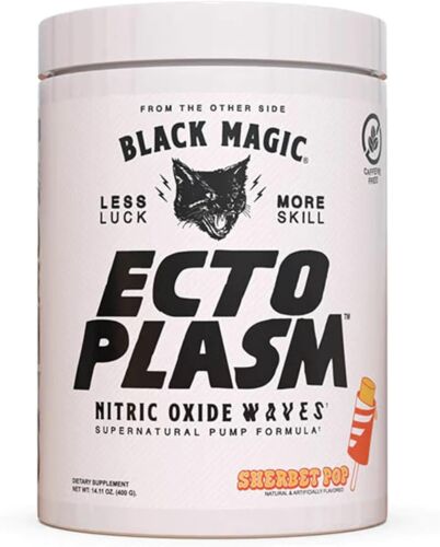 Black Magic Ecto Plasm Stim-Free Pre-Workout Nitric Oxide 20 Scoops 3 Flavors - Picture 10 of 10