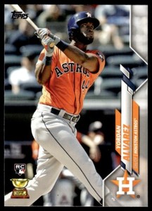 2020 TOPPS SERIE 1 ROOKIE Yordan Alvarez Houston Astros #276 R110