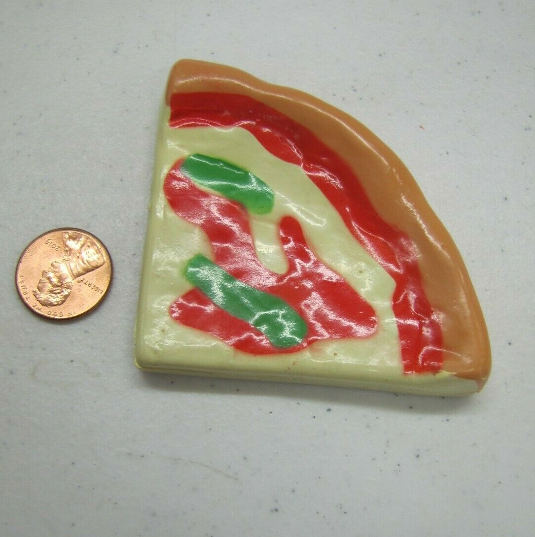 Pretend Play Kitchen Food Veggie Pizza Pie Slice Veggies Part Prop #7