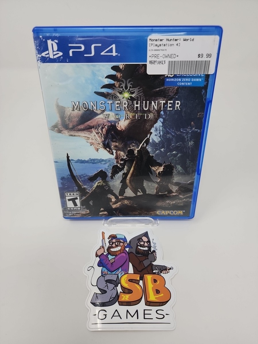 Monster Hunter World - (PS4, 2018) Fast, Next Business Day