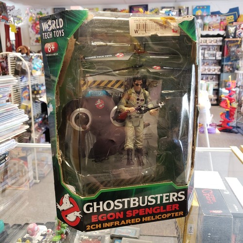 RC Ghostbusters Helicopter Drone Egon Spengler Rare Remote Control Wireless - Bild 13 von 15