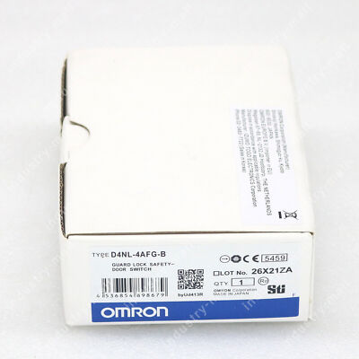 One New   D4NL-4AFG-B Guard Lock Safety Door Switch FAST SHIP #WD8