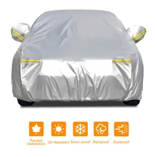 Sedan Car Cover Waterproof Outside Rain Snow Dust UV Protector for Ford Mustang