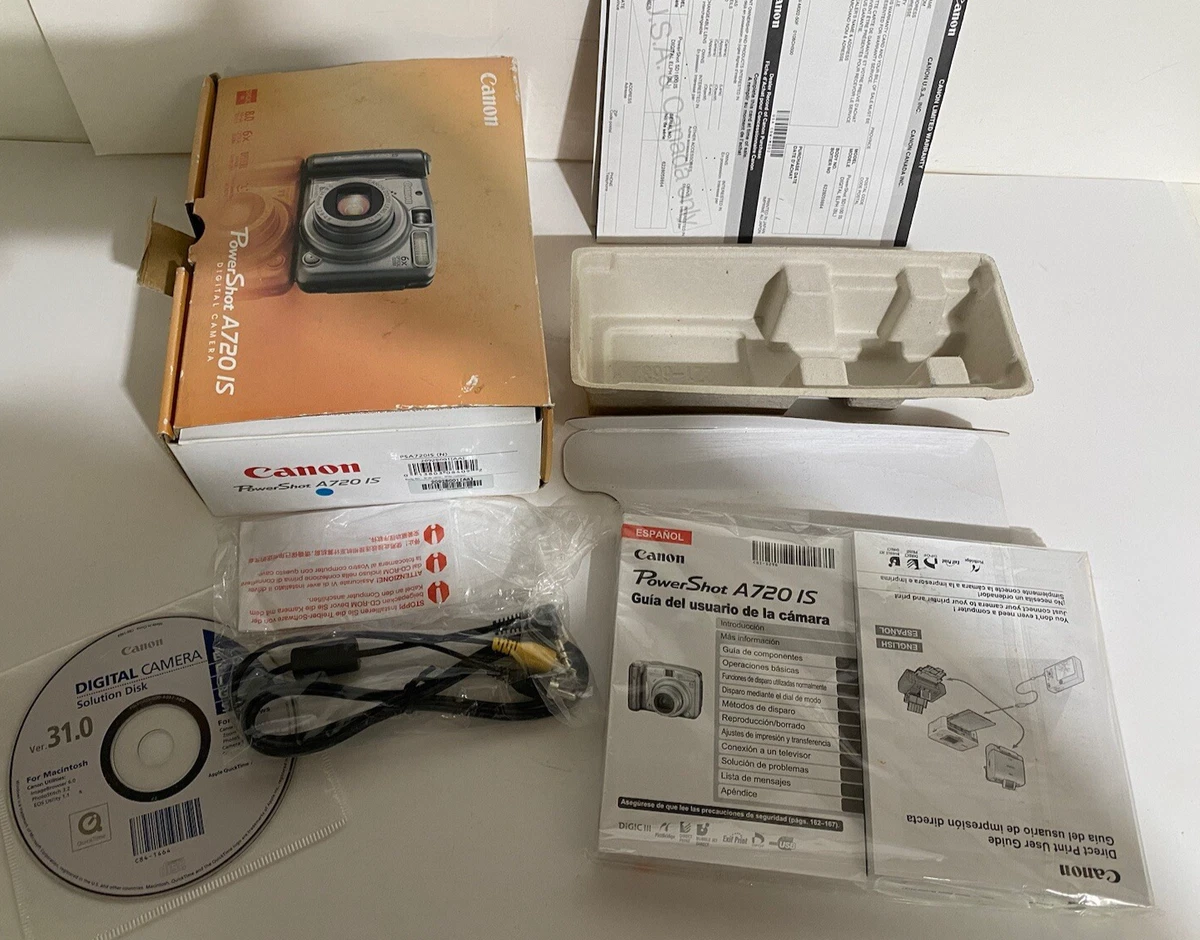 Canon PowerShot A720 IS Digital Cameras for Sale | Shop New & Used