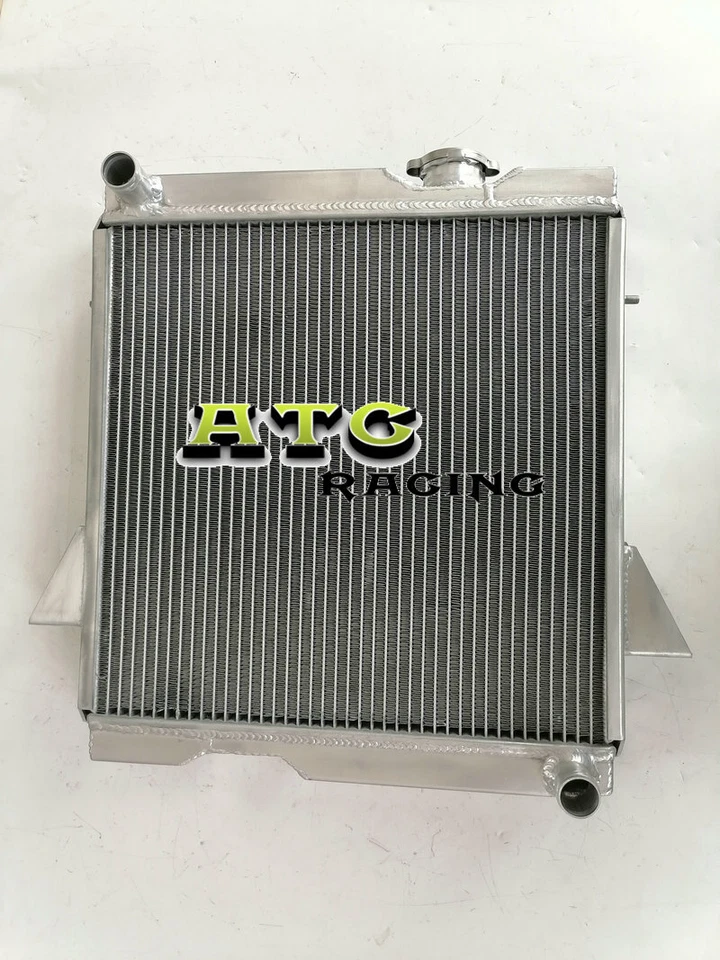 5 Row Aluminum Radiator +Fan For Triumph TR6 TR 6 1969-1974 &TR250 TR 250 67 68 - Image 4 of 4
