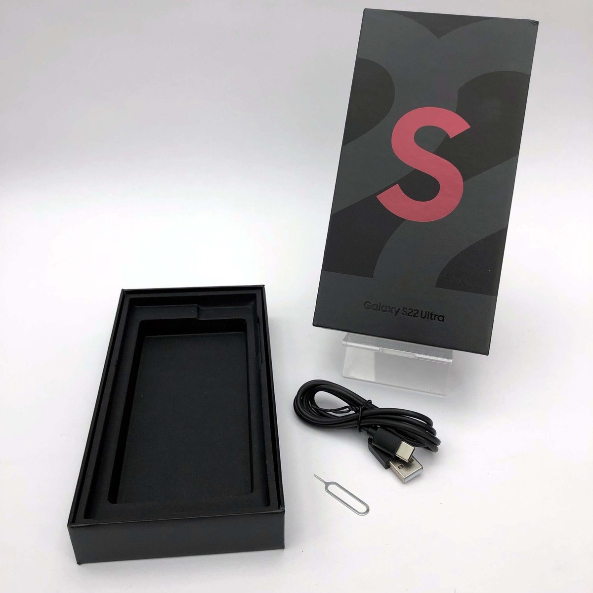 Samsung Galaxy S22 Ultra original Box only with Cable option