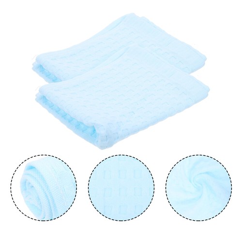 2 Pcs Children's Scarf Baby Cotton Face Towels for Bathroom