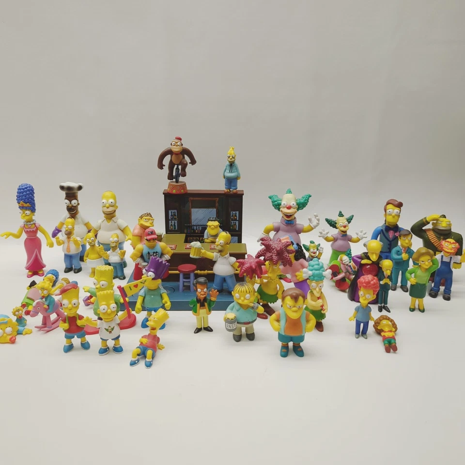*JOBLOT* The Simpsons Matt Groening Toy Figurine Figure 40+ Characters - Image 2 of 4