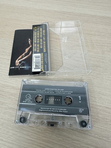 Aerosmith 12 Cassette Tape Lot - Grip Hard Place Live Rocks Attic Ruts Pump Gems - Picture 14 of 16