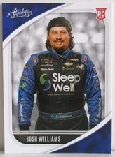 Josh Williams 2021 Panini Chronicles Absolute Racing Nascar Rookie Base Card #12