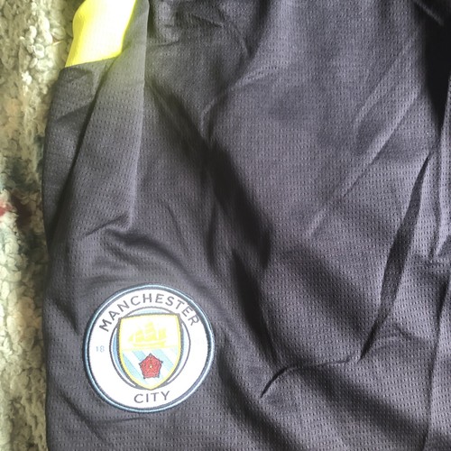New Manchester City Soccer Shorts - Picture 2 of 4