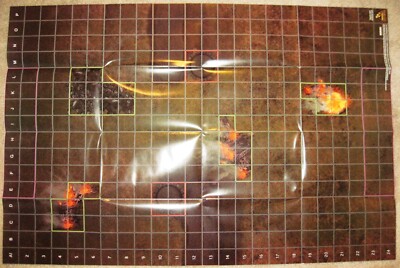 HEROCLIX MAP 2011 LOTR PELENNOR FIELDS Outdoor / HELM'S DIKE Outdoor 16x24