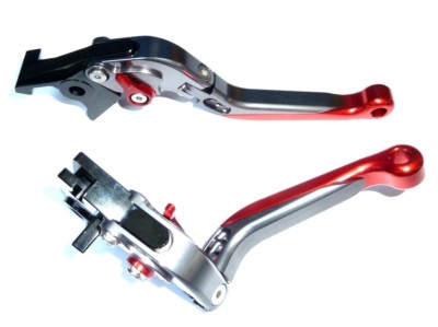 TRIUMPH TRIDENT 660 2021-2025 FOLDING BRAKE & CLUTCH LEVER SET TRACK ROAD