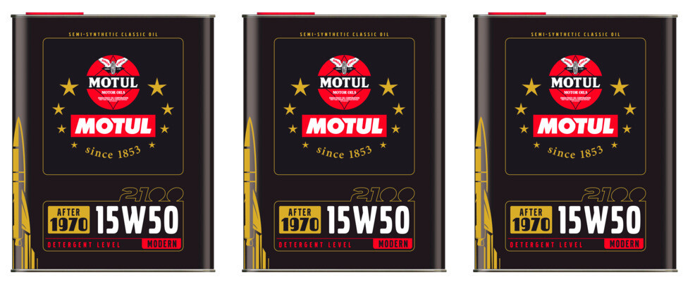 2 Lt OLIO SEMI SINTETICO MOTUL CLASSIC 15W50 - AUTO D - Foto 9
