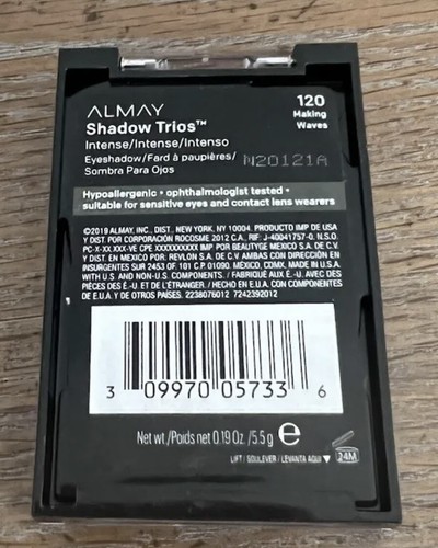 Almay Eye Shadow Trio #120 Making Waves New & Sealed! - Picture 2 of 2