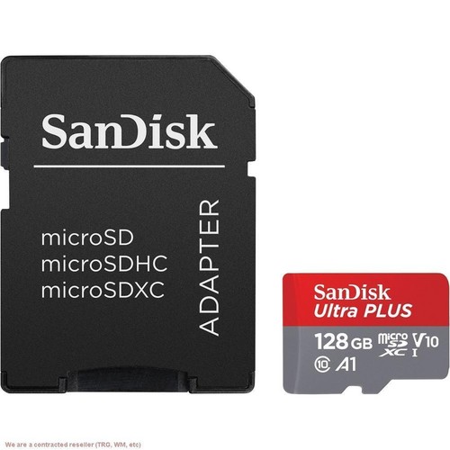 SanDisk Ultra PLUS 128GB microSD Memory Card - Picture 4 of 4