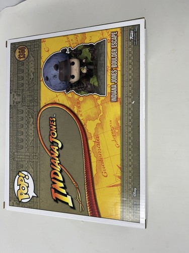 FUNKO Pop Disney Raiders of the Lost Ark Indiana Jones Boulder Escape Set NEW - Picture 8 of 13