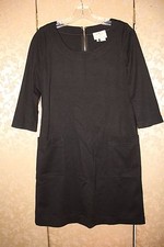 Kate Spade New York Front Pockets Career Wear to Work Little Black Dress 2
