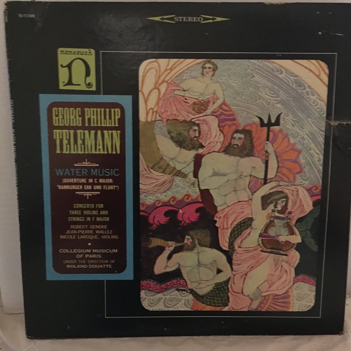 Georg Phillip Telemann Water Music Overture in C Minor Vinyl Georg Phillip Telemann Water Music Overture in C Minor Vinyl