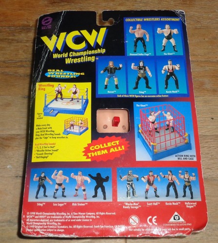 1998 WCW NWO OSFT DDP Diamond Dallas Page figura de lucha libre AWA WWF WWE Yoga - Imagen 3 de 4