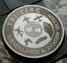 FBI CRITICAL INCIDENT RESPONSE GROUP CIRG Surveillance-Aviation v&ecirc;lkr&ouml; DD PATCH
