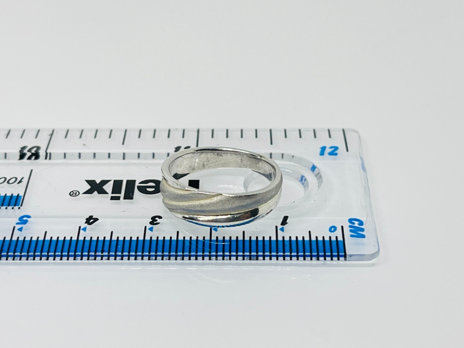 Fabulous Solid Patterned Band Ring 925 Silver Siz… - image 11