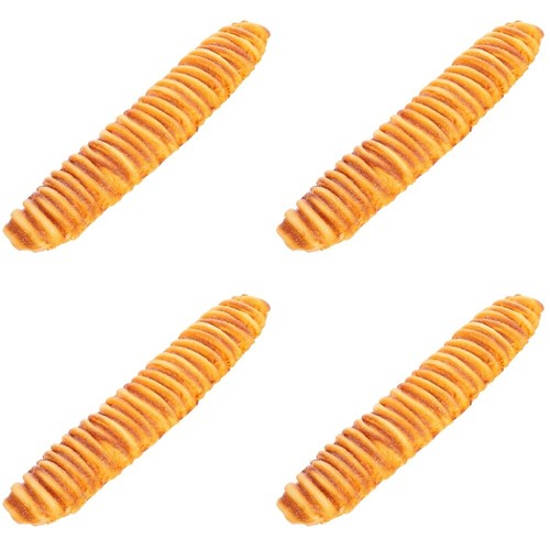 4 Stück künstliches Brotmodell, künstliches Brot, Ornament, - Zdjęcie 2 z 12