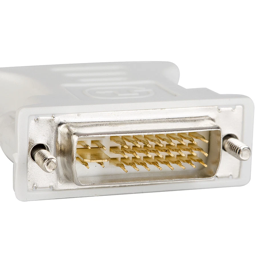 DVI-I Male to VGA Female Converter Adapter 24+5 Dual Link 15 Pin for PC - Image 2 of 2