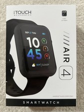 ITOUCH WEARABLES AIR4 SMARTWATCH  NEW 