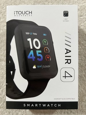 ITOUCH WEARABLES AIR4 SMARTWATCH  **NEW**