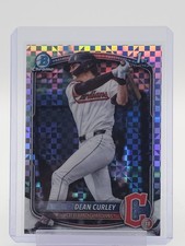 DEAN CURLEY 2025 BOWMAN CHROME DRAFT 1ST X-FRACTOR #BDC-129 GUARDIANS Q7139