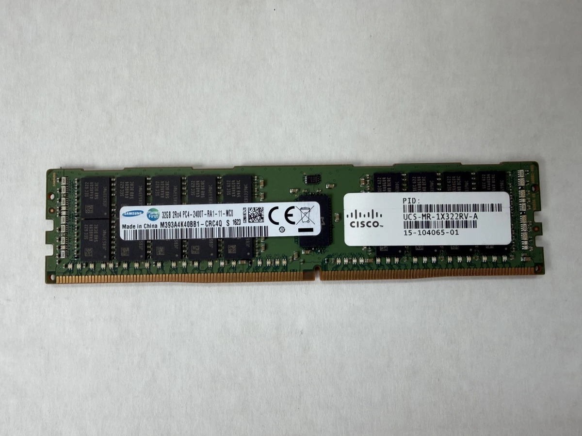 PC4-19200 (DDR4-2400) Bus Speed Server RAM 32 GB Capacity per