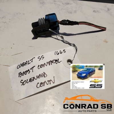 *BYPASS BLOW OFF SOLENOID CONNECTOR* for 2005 CHEVROLET COBALT LSJ OEM *F.S.*