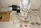 Vintage High End Rhinestone Costume Jewelry Lot Neiger AUSTRIA AVON MONET Tory B
