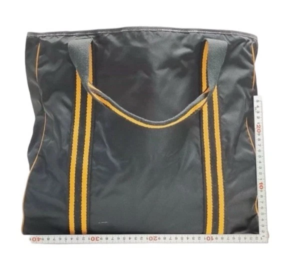 Bolso de Mano Gucci Nylon Negro y Amarillo Foto 3 de 4