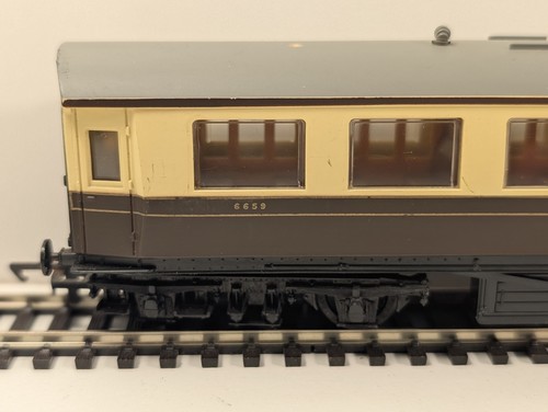 Airfix Spur OO GWR Spannzange 60' 1st/3rd Composite Brake Coach No. 6659 - Bild 5 von 6