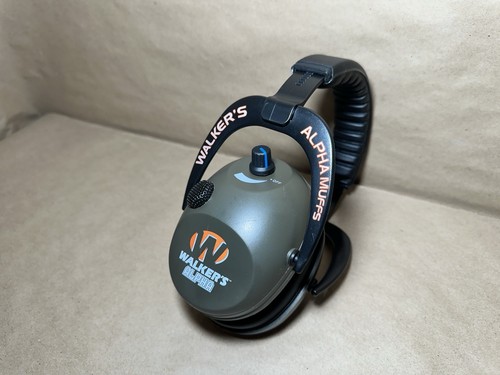 Walker's Alpha Muffs Schießen Jagd Ohr Gehörschutz Verbesserung grün
