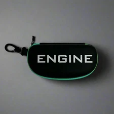 Engine Hard Shell Goggle Case, Swimming Goggle Case - Turqua 