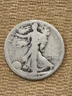 1918 - D Walking Liberty Half Dollar - .900 Silver
