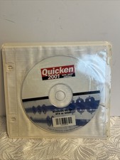 Quicken 2001 New User Edition Sealed Software CD for Windows 95/98 NT4 or 2000