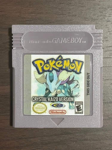Pokémon Crystal Kaizo Version - Nintendo Gameboy Color (GBC) Game - USA