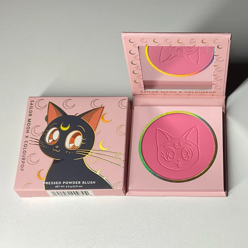COLOURPOP x SAILOR MOON ~ CAT’S EYE & FROM THE MOON BLUSH DUO SET ~ BNIB - Image 2 of 4