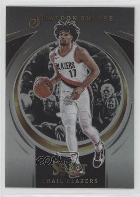 2022-23 Panini Select Select Certified Silver Prizm Shaedon Sharpe #1 0lj0