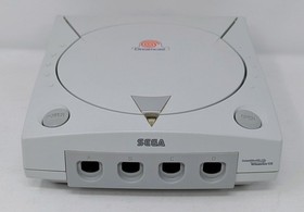 Sega Dreamcast Console Bundle w/ Water Damaged Box - Tested & Working!
