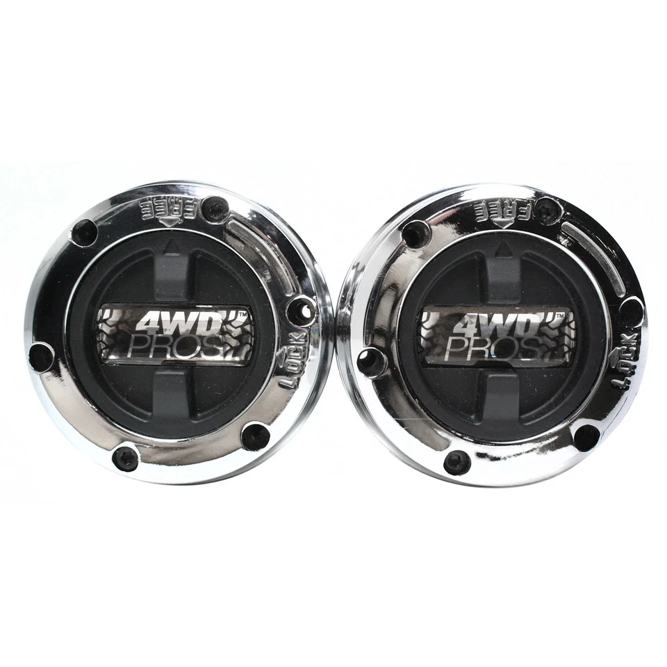 Pair Set of 2 Locking Hubs for Chevy F250 Truck Ram J Series Ford F-250 Bronco - Image 4 of 4