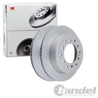 2X Nk Bremsscheiben 312Mm BelÜFtet Hinten Passend FÜR Toyota Fj Land | 314575