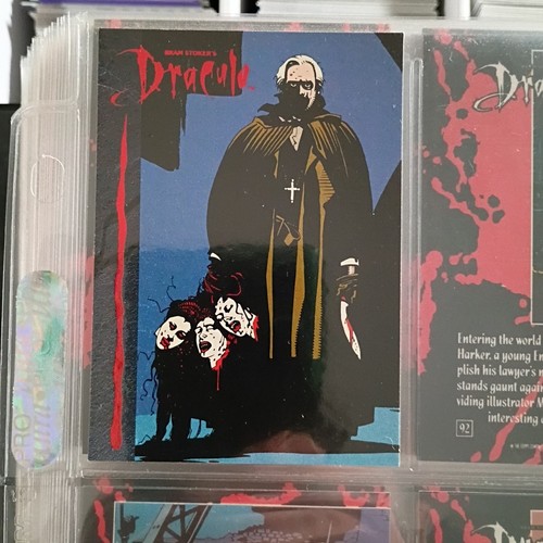 1992 Topps Bram Stoker's Dracula: Love Never Dies Trading Card Set (1-100) - Picture 15 of 15